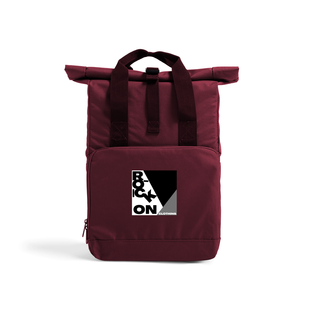 Burgundy Recycled backpack