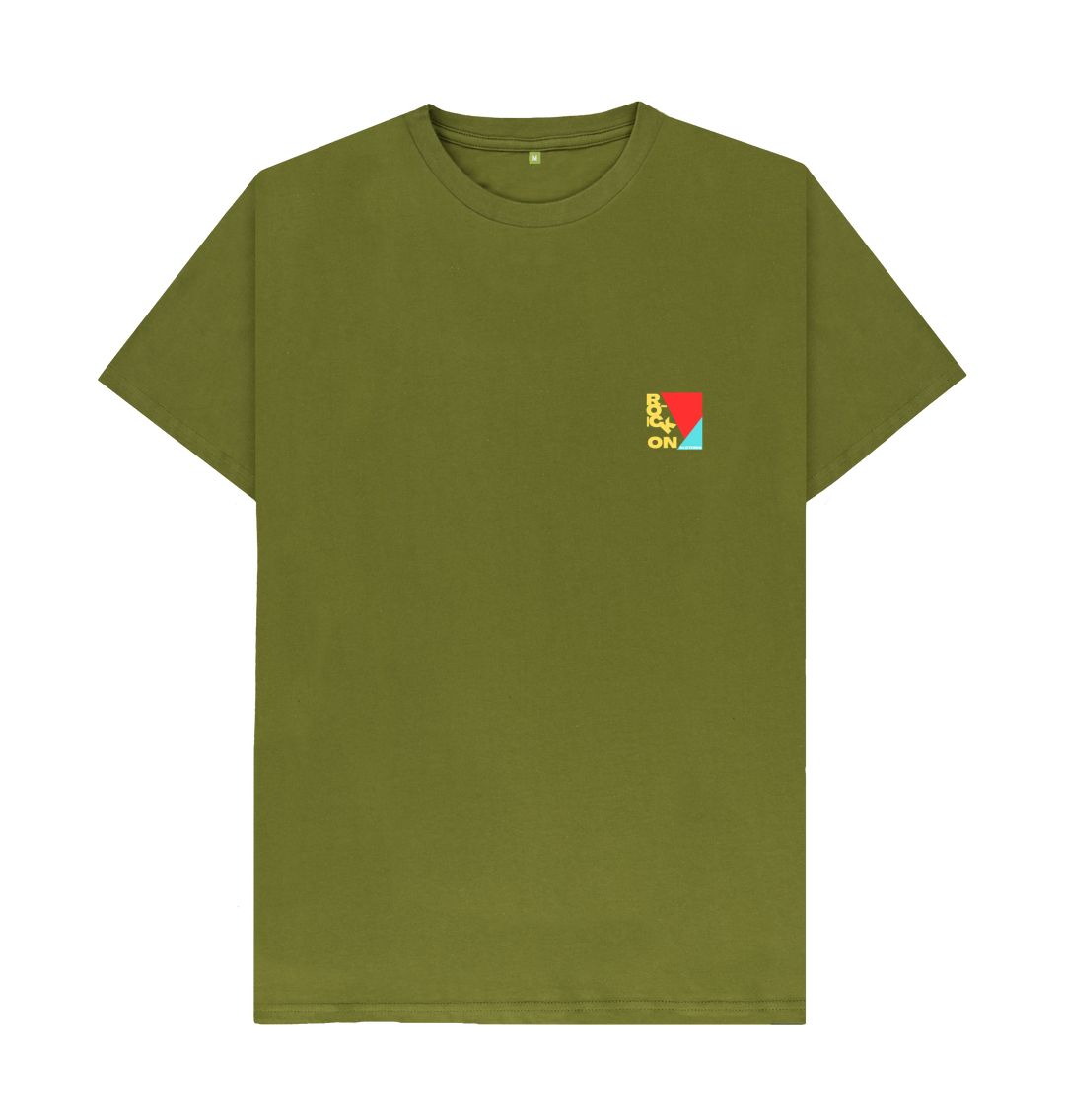 Moss Green Plain T-shirt